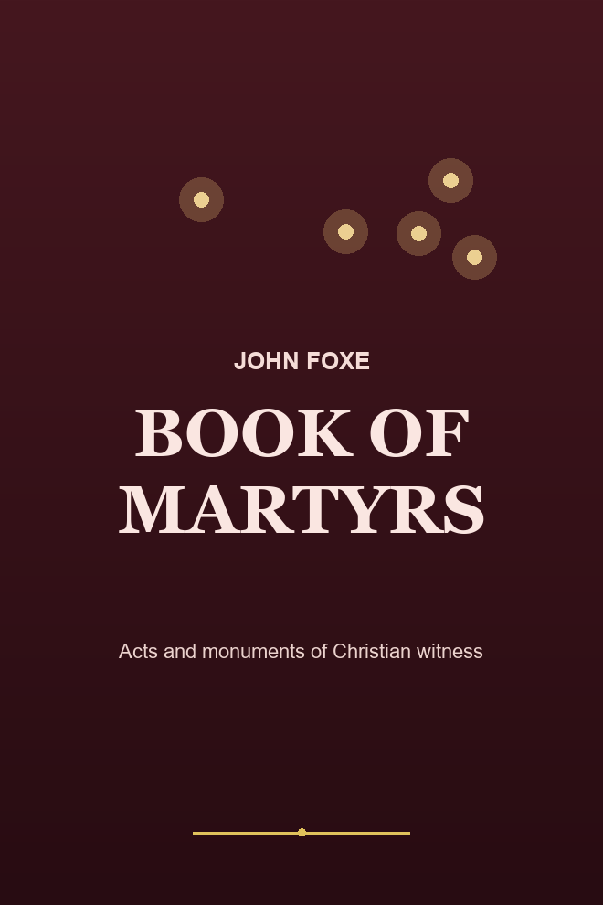 Foxe's Book of Martyrs — John Foxe